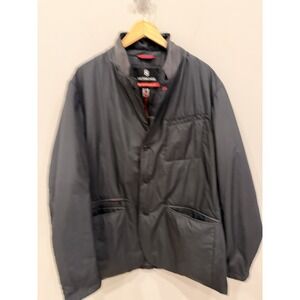 Victorinox Recycled Poly Travel Blazer Jacket Men's 48R Black Lightweight